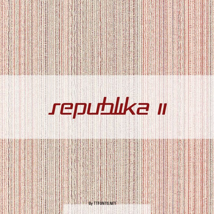 Republika II example